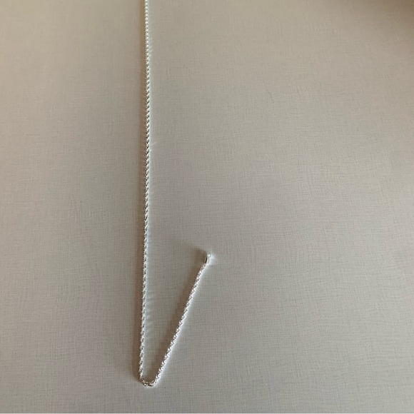 24” Silver Rope Chain. - Picture 3 of 5